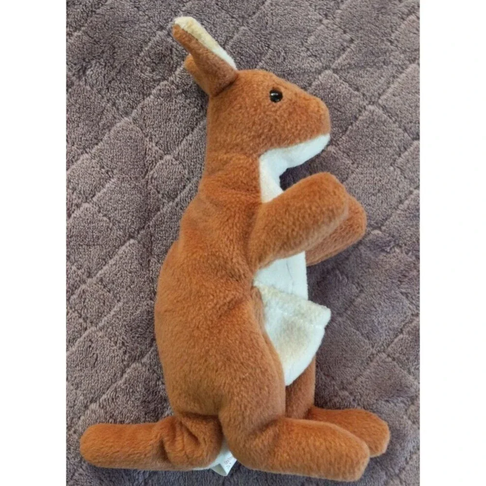 1996 Ty Beanie Baby Pouch No Joey Plush Stuffed Animal